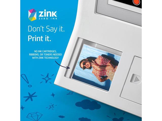 HP Sprocket 3.5 x 4.25 Zink Sticky-Backed Photo Paper (300 Pack) Compatible with HP Sprocket 3x4 Photobooth and Photo Printer