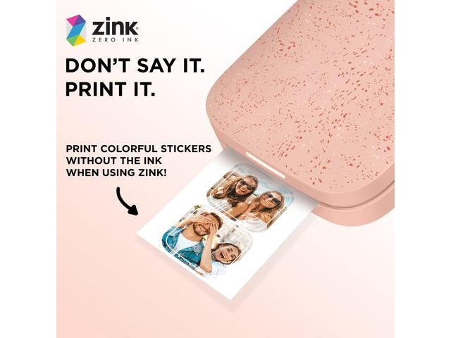 HP Sprocket 2x3 Premium Zink Pre-Cut Sticker Photo Paper, 30 Sheets, Compatible with HP Sprocket Photo Printers