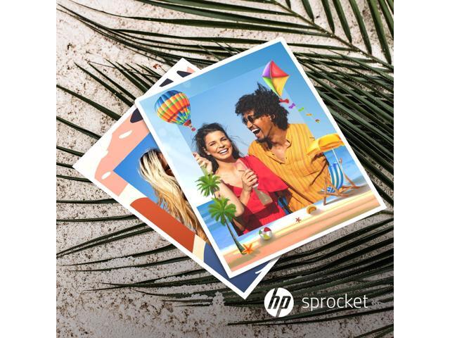 Sprocket 3.5 x 4.25” Zink Sticky-Backed Photo Paper (100 Pack) Compatible with HP Sprocket 3x4 Photobooth - White - image 6