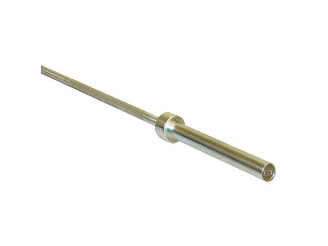 Power Systems Premium Olympic Bar, 86 Inch Weightlifting Bar with 15.25 Inch Sleeve, 500 Pound Capacity, Nickel (61820)