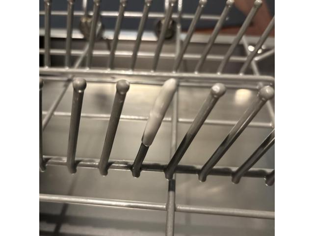 Jumbl Dishwasher Prong Tine Caps, Covers Rusted, Worn Out Cookware and Glassware from Scratch (Set of 20) - White