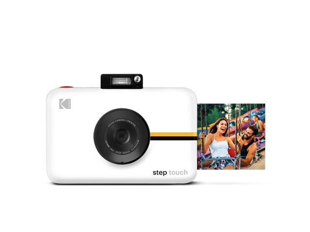 Kodak Step Touch 13MP Digital Camera & Instant Printer with 3.5 LCD Touchscreen (White) Go Bundle