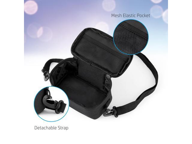 Zink Premium Carrying Case with Adjustable Strap, Built-in Mesh Pocket Stores Zink Roll Paper, USB Cable, and Other Accessories Compatible with HP...