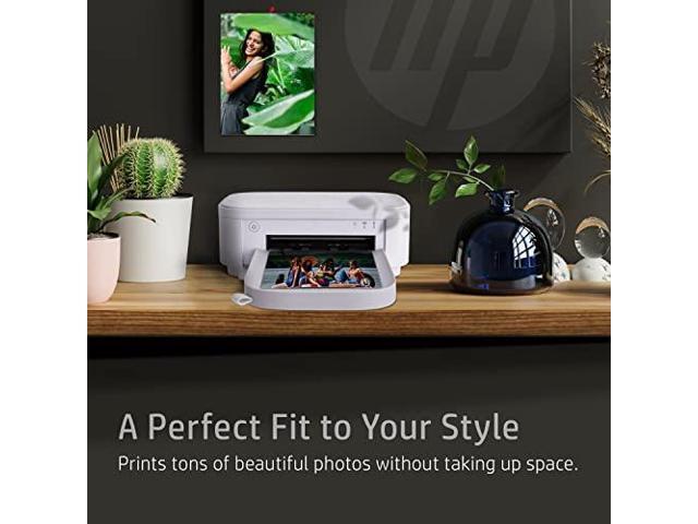 HP - Sprocket Studio Plus WiFi Photo Printer, Compatible with iOS and Android - White - image 7