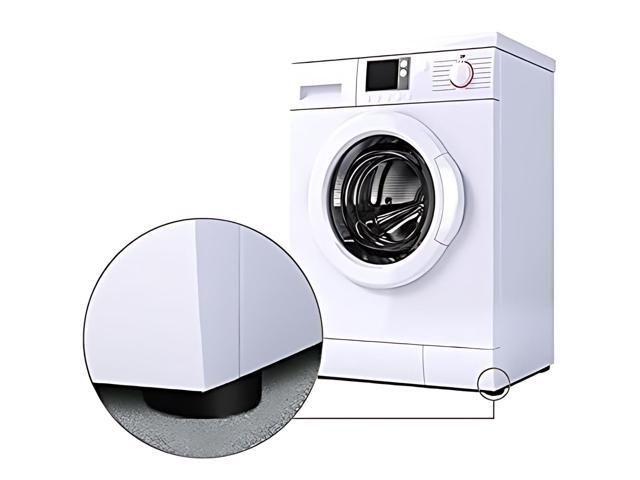 Ideaworks Washing Machine Antivibration Pads - Anti-Walk Dryer & Washer Vibration Pads - Noise Reducing Silent Feet - Sleeker Design than Washing...