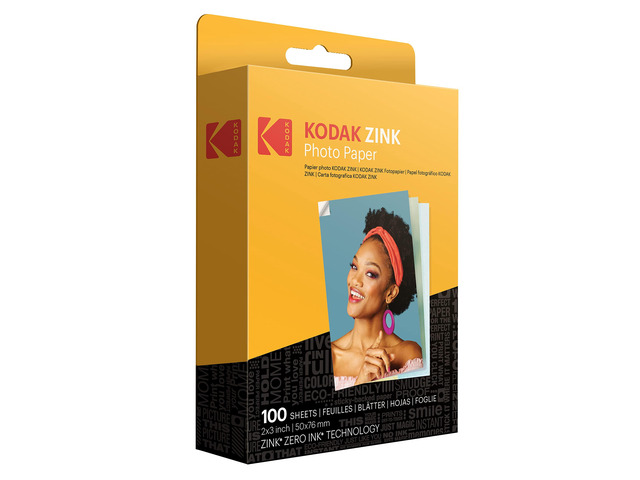 2x3 Premium Sticky-Backed ZINK Photo Paper (100 Sheets) - Compatible With Step, Step Slim, Printomatic, Printomatic+, Smile+, Step Touch