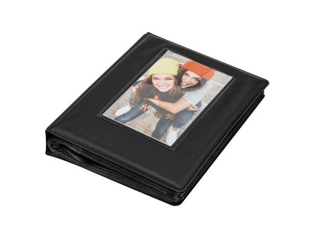 Zink 2x3 Photo Album 64-Pocket Mini Photo Album w/ Transparent Window Cover for 2x3 ZINK Zero Ink Photo Paper Compatible with Kodak, Lifeprint,...