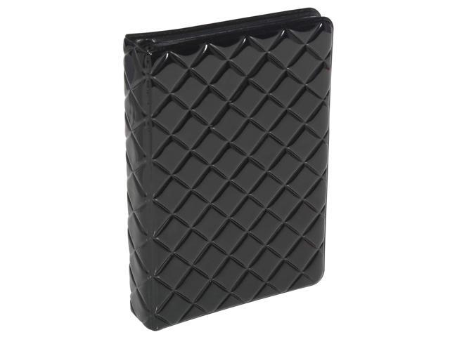 Zink 64-Pocket Photo Album Scrapbook w/Sleek Quilted Cover for 3x4 Photos, Fits Polaroid POP, Kodak Classic, 600 Film (OneStep 2) - Black