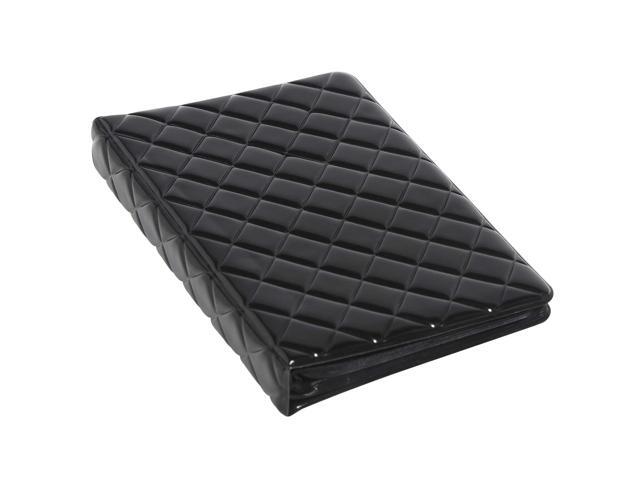 Zink 64-Pocket Photo Album Scrapbook w/Sleek Quilted Cover for 3x4 Photos, Fits Polaroid POP, Kodak Classic, 600 Film (OneStep 2) - Black