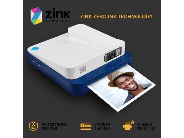 Zink Kodak 3.5x4.25 inch Premium Zink Instant Print Photo Paper (80 Sheets) Compatible with Kodak Smile Classic Instant Camera