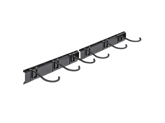 RaxGo Garage Bike Rack, Wall mounted Bicycle Storage Hanger, 6 Adjustable Hooks Universal for Indoor & Home Use