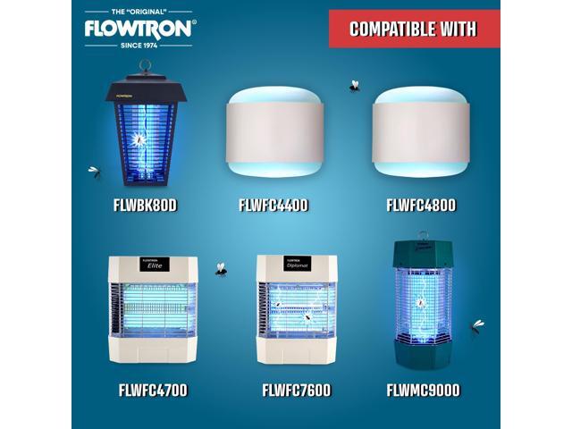 Flowtron BF-150 Replacement UV Bulb (2-Pack) for BK-80D, MC-9000, FC-4400, FC-4800, FC-4700, FC-7600