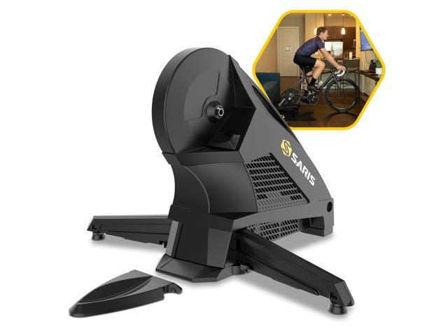 Saris - H3 Plus Smart Indoor Bike Trainer, Quietest Ever at 59 dB, Compatible with 12-Speed Drivetrains, Includes Virtual Training App Subscription