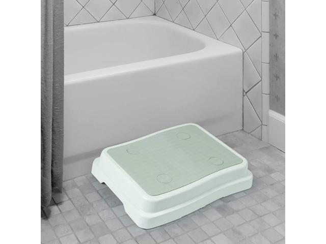 IdeaWorks Bath Step Safely into Bathtubs, White