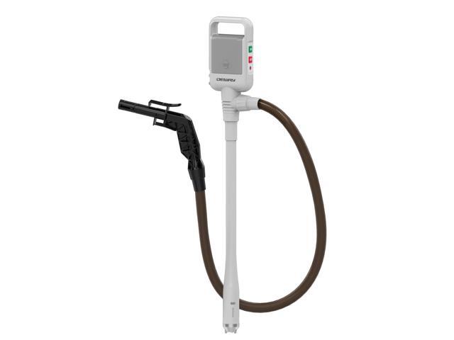 Deway Battery Stick Pump Automatic Fuel Transfer with Auto-Stop & PVC Hose - 2.5 GPM Siphon Pump for Gasoline, Diesel, Kerosene, DEF, Antifreeze,...