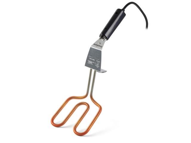 Ivation Premium 500W Electric Charcoal Starter (Small) Quickly Ignite BBQ Grills Without Lighter Fluid or Matches Double-Ring Design with Longer,...