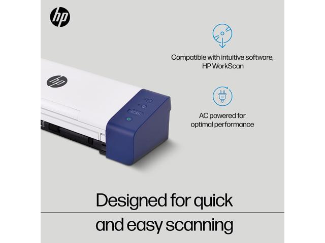 HP Duplex Document Scanner & Photo Scanner W/Auto-Feed Tray for 2-Sided Scanning