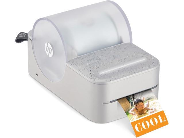 HP Sprocket Panorama Instant Portable Color Label & Photo Printer with Bluetooth White