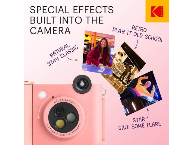 Kodak - Smile+ Wireless 2x3 Digital Instant Print Camera with Effect Lenses & Zink Technology - Pink - image 3