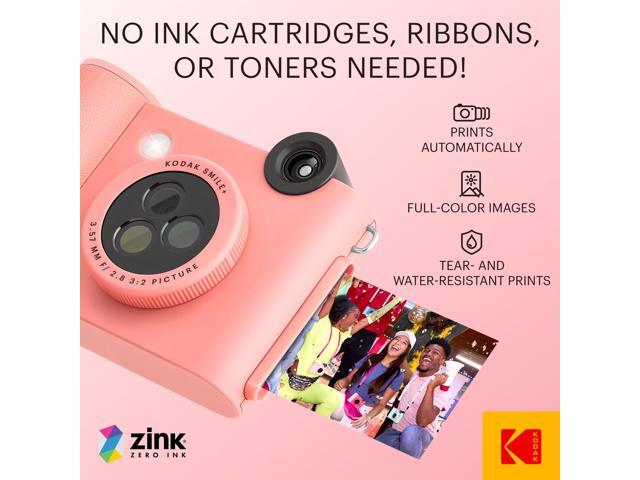 Kodak - Smile+ Wireless 2x3 Digital Instant Print Camera with Effect Lenses & Zink Technology - Pink - image 5
