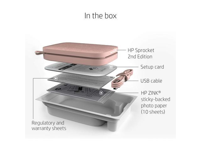 HP Sprocket 200 Photo Printer (Blush) - image 6