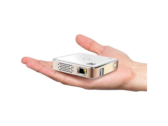 Kodak Luma 75 Ultra Mini Projector, HD 1080p Support DLP Pico Projector with Built-in Speaker - White