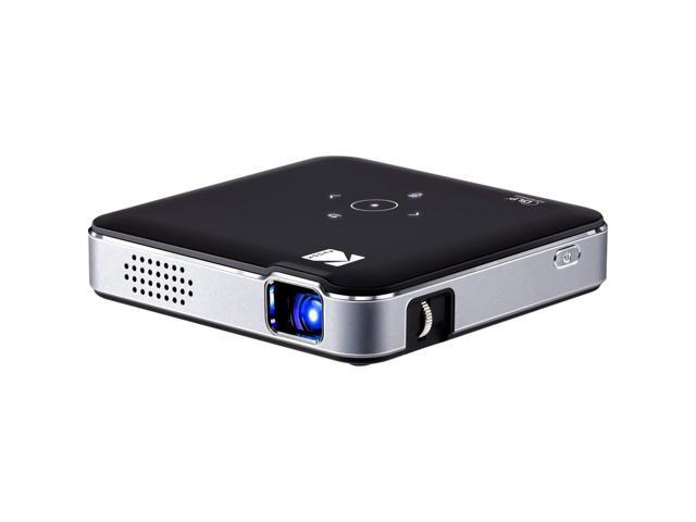 Kodak Luma 150 Pico Projector, Rechargeable Ultra Mini Projector with Built-In Speaker, Airplay & Miracast - Black