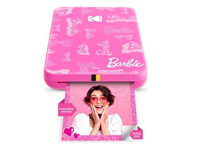 Barbie x Kodak Step Slim Wireless Instant Portable Photo Printer, 2x3' Full Color Instant Photo Printer