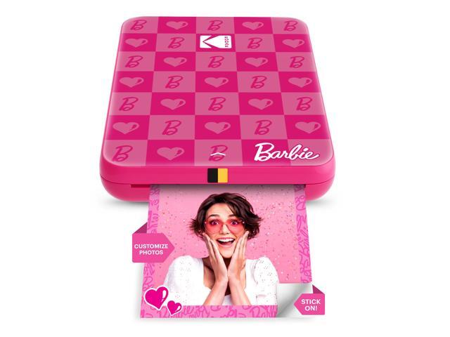 Barbie x Kodak Step Slim Wireless Instant Portable Photo Printer, 2x3' Full Color Portable Printer
