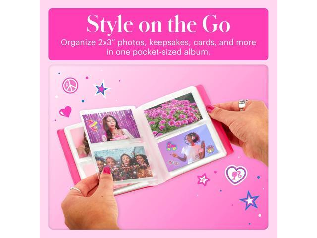 Barbie x Kodak 64-Photo 2x3 Mini Photo Album with Transparent Window Cover