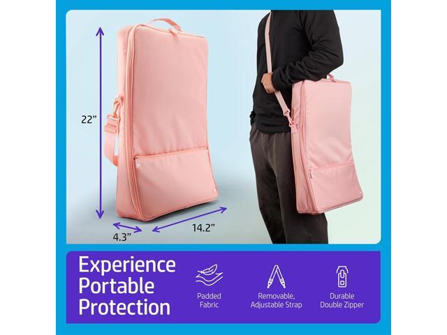HP Sprocket Photobooth 3x4' Photo Printer (Pink) Bundle w/Zink Paper, Case, Screen Protector & More