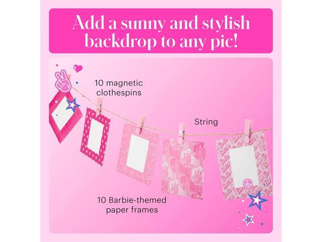 Kodak - x Barbie Step Slim AMZRODBP1K2 Instant Photo Printer, Styled Barbie Case, Paper & More - Gift Bundle - Dark Pink - image 8