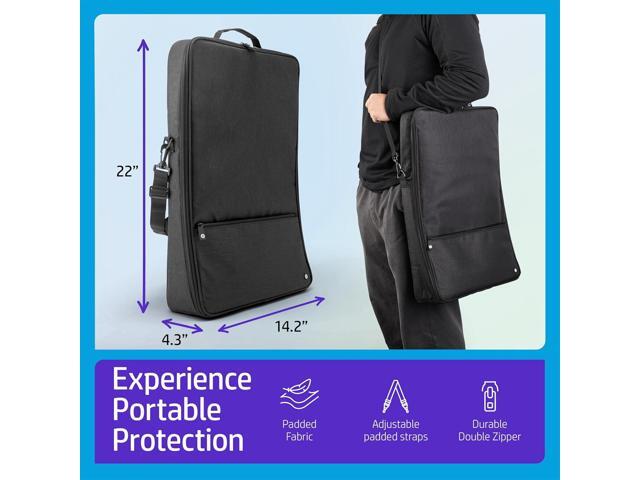 HP Premium Carrying Padded Storage Case w/Removable Shoulder Strap for Sprocket Photobooth (Black)
