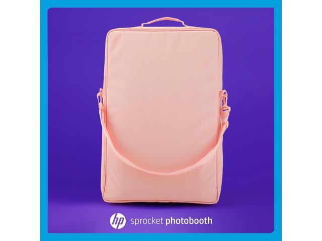 HP Premium Carrying Padded Storage Case w/Removable Shoulder Strap for Sprocket Photobooth (Pink)