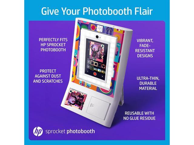 HP Decorative Stickers Frames, Custom Adhesive Frame Stickers Only for the HP Sprocket Photobooth