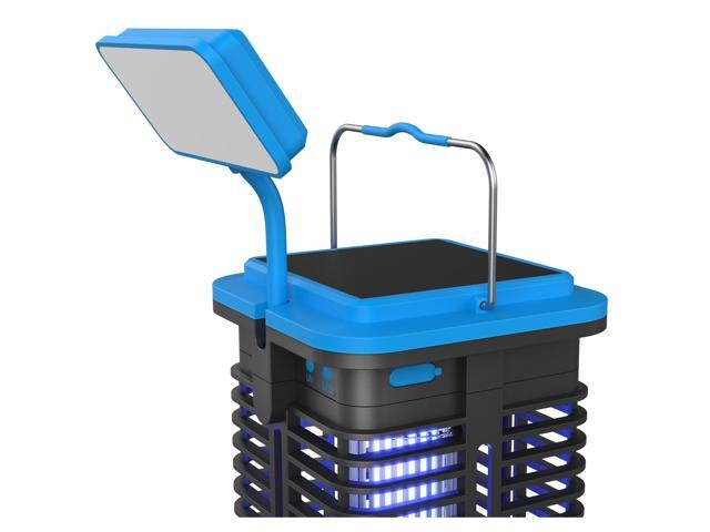 Flowtron Solar Bug Zapper Indoor Outdoor Trap with LED Lamp USB-C Charging and 1-Year Warranty