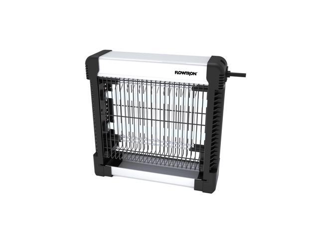 Flowtron Indoor Bug Zapper with 3000V Power, LED Lamp, 10W UV Bulbs & Easy-Clean Shock Grid