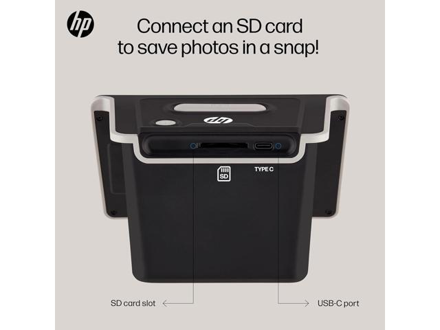 HP FilmScan Film & Slide Scanner with 5' Touch Screen, Film Scanner Convert Negatives to Digital 22MP JPEG