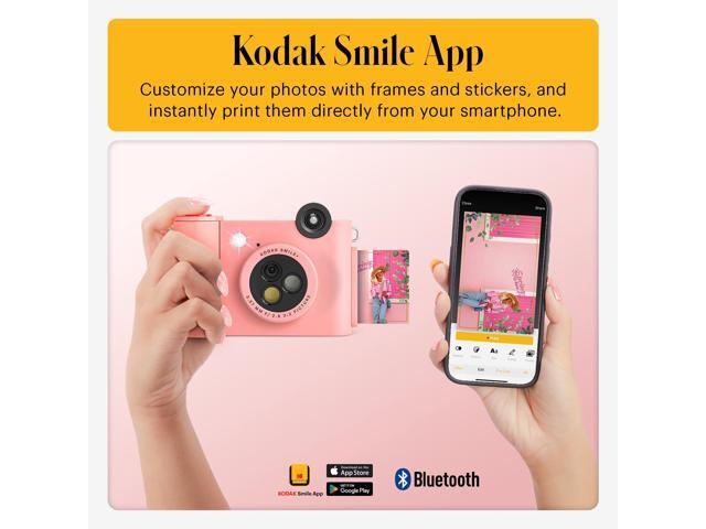 Kodak - Smile+ Wireless 2x3 Digital Instant Print Camera with Effect Lenses & Zink Technology - Pink - image 5