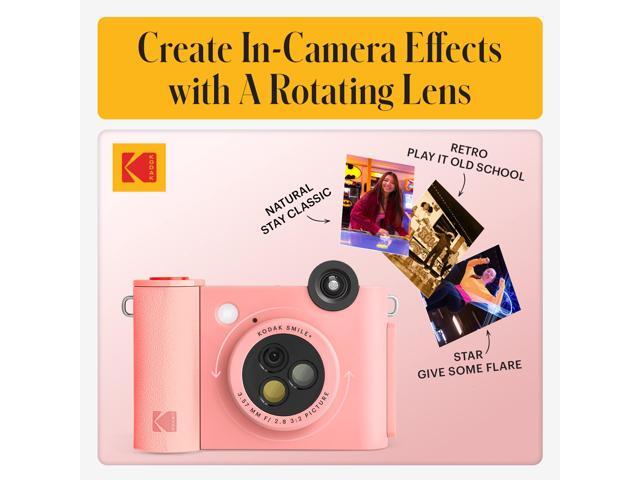 Kodak - Smile+ Wireless 2x3 Digital Instant Print Camera with Effect Lenses & Zink Technology - Pink - image 6