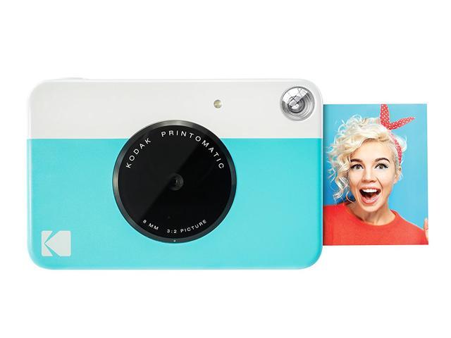 Kodak - Printomatic Instant Print Camera - Instant Digital Camera Prints on Zink 2x3" Photo Paper - Blue - image 3