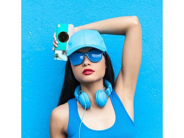 Kodak - Printomatic Instant Print Camera - Instant Digital Camera Prints on Zink 2x3" Photo Paper - Blue - image 6