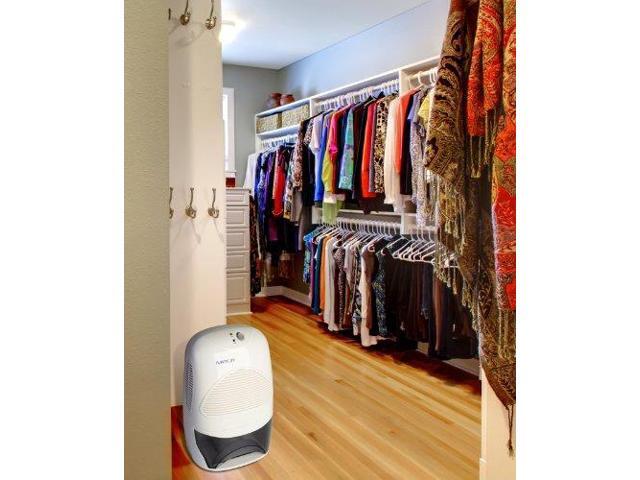 Ivation IVADM35 Powerful Mid-Size Thermo-Electric Dehumidifier - Quietly Gathers Up To 20 Ounces of Water Per Day - for Bath Room, Basement, Attic,...