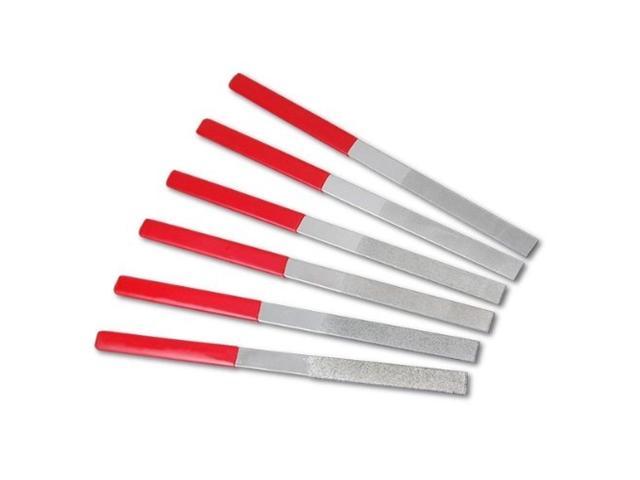 Photos - Other Power Tools ToolTreaux 7 Inch Diamond Coated Flat File Set Steel Files Assorted Grits