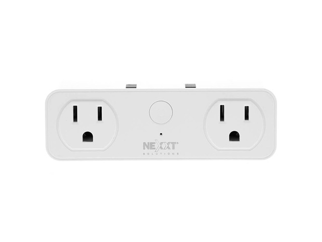 Nexxt Solutions NHPD610 Smart Wi-Fi Surge Protector - Dual Plug