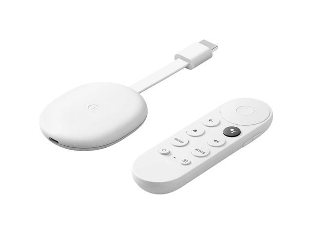 Google GA01919 Chromecast with Google TV - 4K - Snow