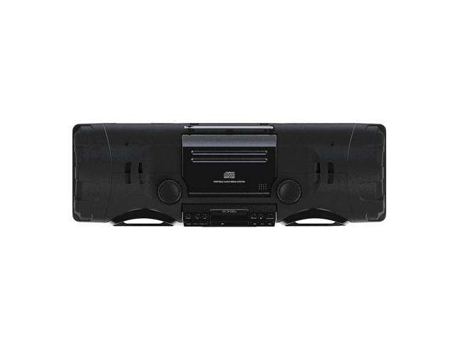 Naxa NPB-262 CD/MP3 Bass Reflex Boom Box & PA System with Bluetooth
