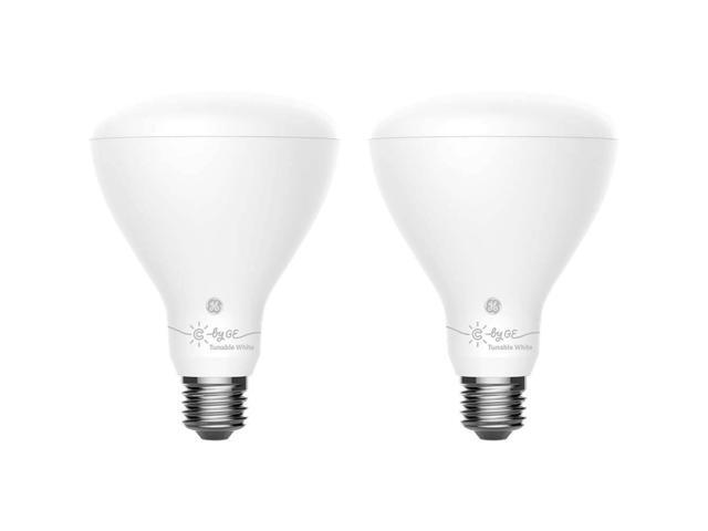 C by GE Tunable White Direct Connect Smart Bulbs (2 LED BR30 Light Bulbs)