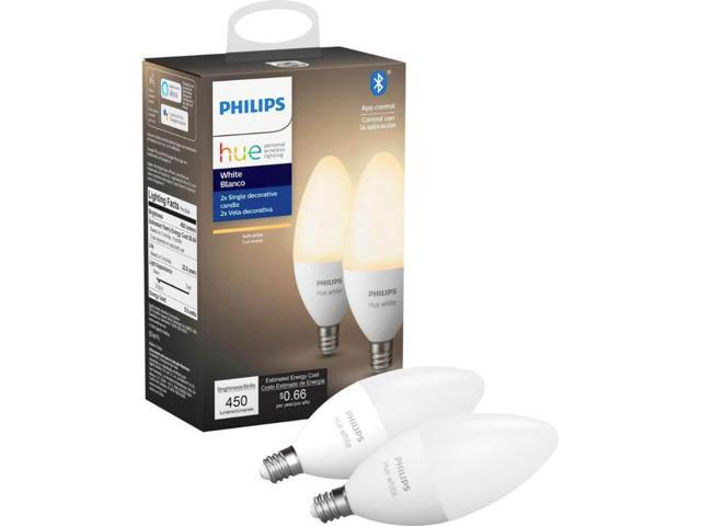 Hue 548289 White LED Smart Candle - 2 pack