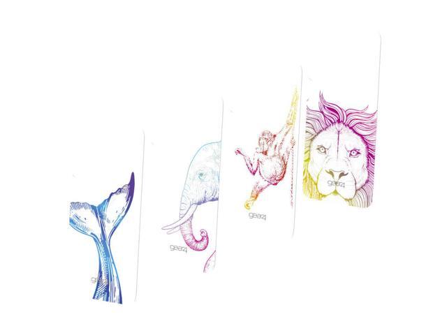 Gear4 IPH11WILDWON Chelsea Backplate 4 Pack for Apple iPhone 11 - Wild Wonder
